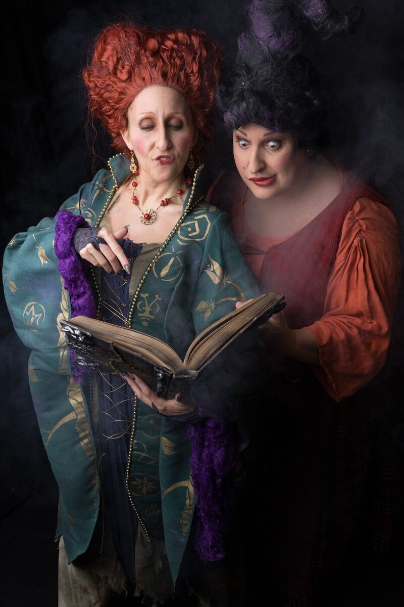 Cosplay des sorcières de Hocus Pocus par @dothytrunks